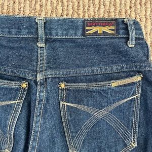 1970s/1980s VINTAGE Brittania Wide-Leg Jeans